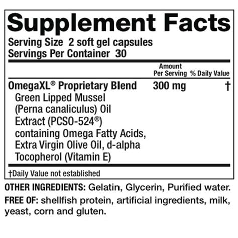 omega xl ingredients|omega xl direct ingredients.